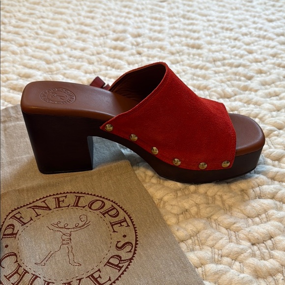 NWT! Penelope Chilvers Arusha Suede Muel - Picture 5 of 15